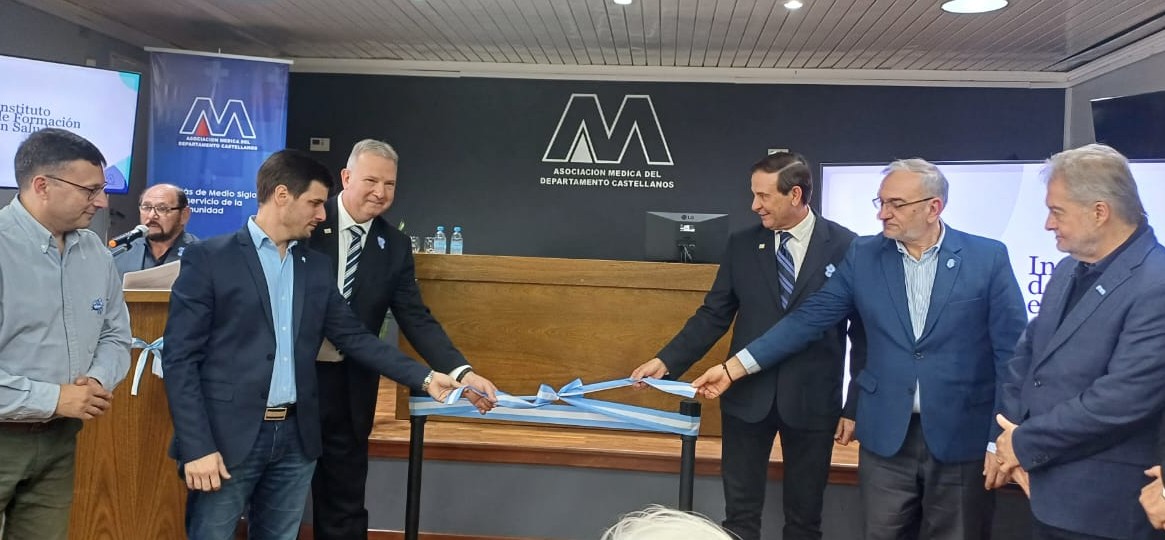 Fue inaugurado el Instituto de Formación en Salud de la Asociación Médica