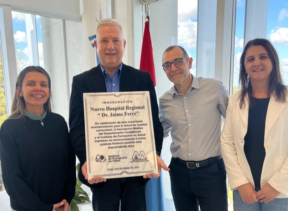 Reconocimiento de la Asociación Médica y el IFS al Nuevo Hospital Regional Rafaela