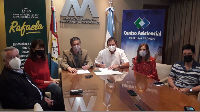 La AMDC celebró un convenio de colaboración con UCES