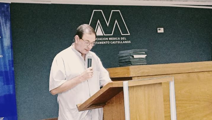 Dr. Daniel Marfortt, presidente de la Asociación Médica